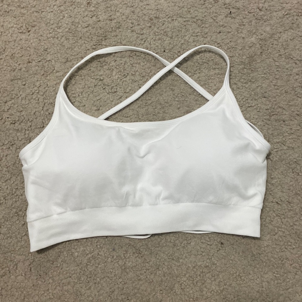 White Invincible Seamless Bra NVGTN
